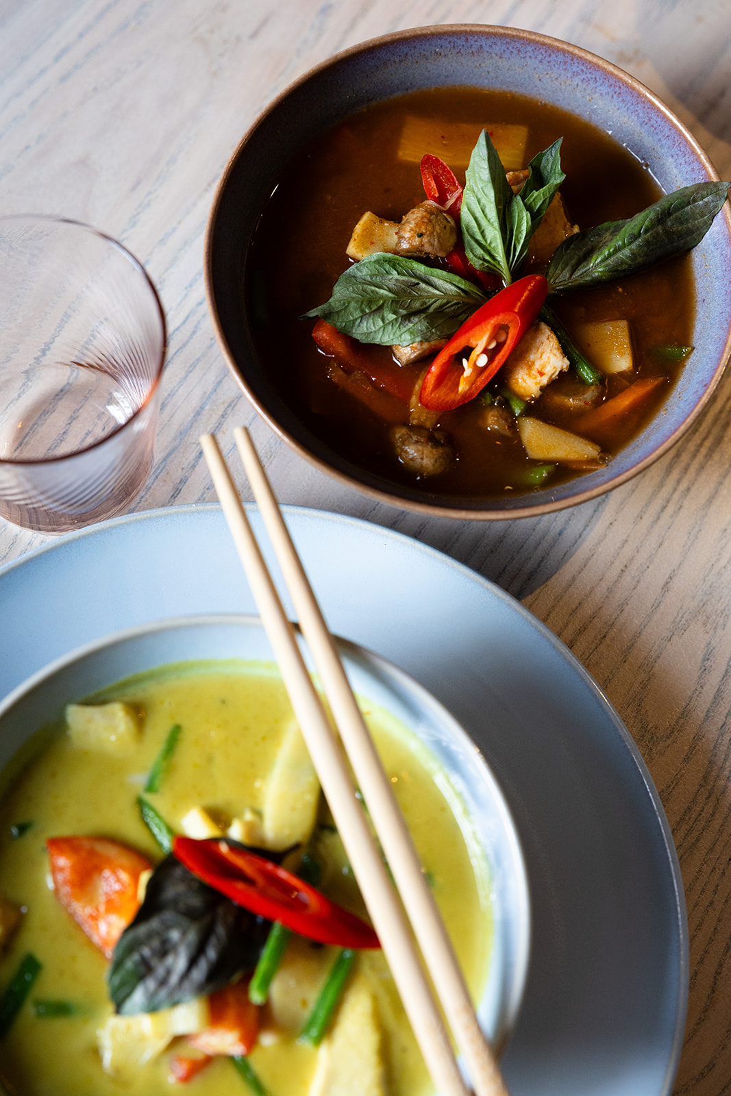 Thai food at Bamboo Sky
